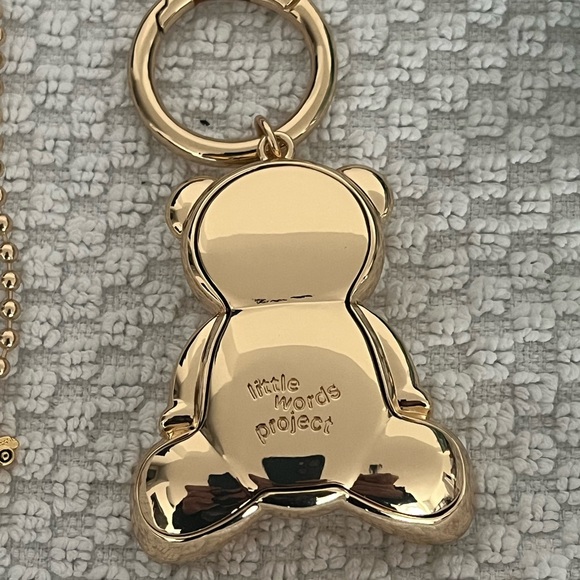 Little Words Project XL Teddy Bear Bag Charm - Picture 2 of 4